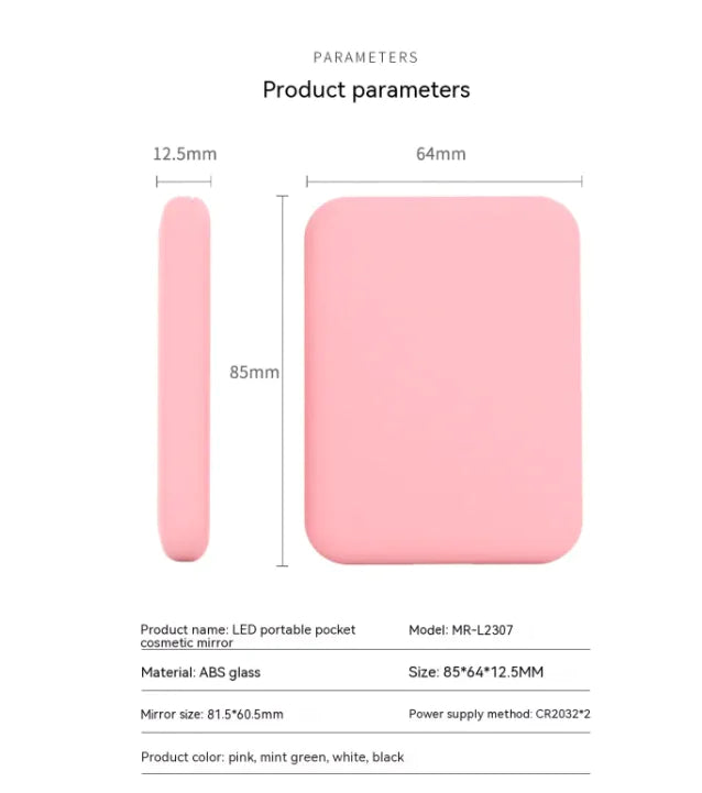 LiteFlex Portable Makeup Mirror